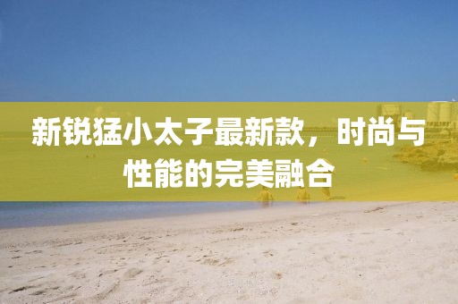 新銳猛小太子最新款，時尚與性能的完美融合
