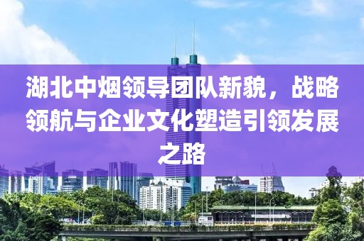 湖北中煙領(lǐng)導(dǎo)團(tuán)隊(duì)新貌，戰(zhàn)略領(lǐng)航與企業(yè)文化塑造引領(lǐng)發(fā)展之路