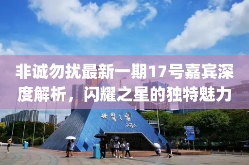 非誠勿擾最新一期17號嘉賓深度解析，閃耀之星的獨特魅力