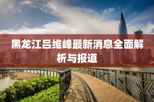 黑龍江呂維峰最新消息全面解析與報(bào)道