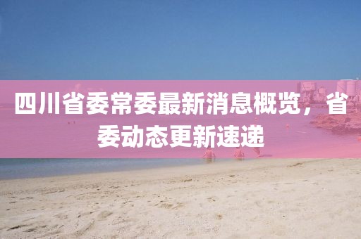 四川省委常委最新消息概覽，省委動態(tài)更新速遞