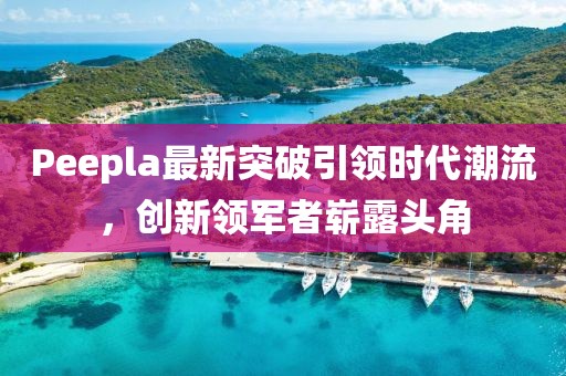Peepla最新突破引領(lǐng)時(shí)代潮流，創(chuàng)新領(lǐng)軍者嶄露頭角