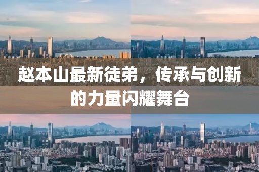 趙本山最新徒弟，傳承與創(chuàng)新的力量閃耀舞臺